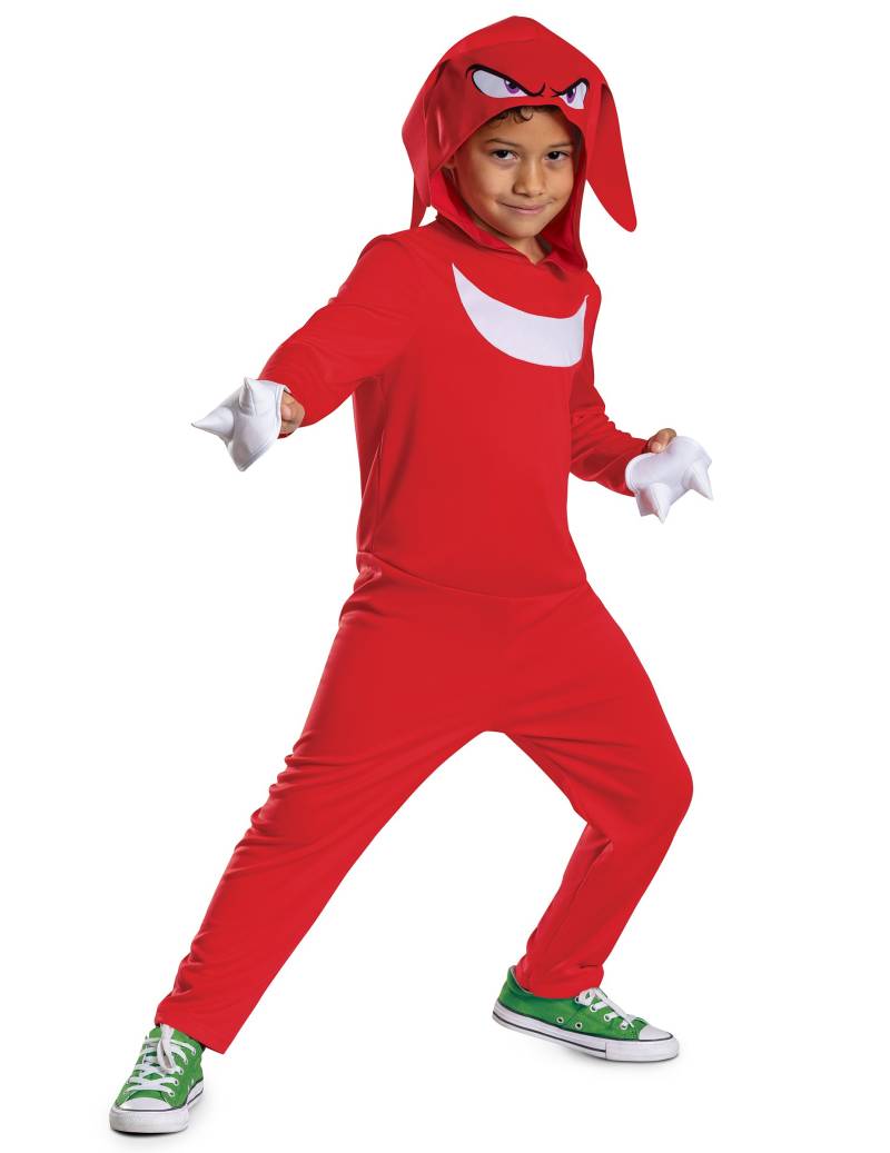 Sonic Kinderkostüm Knuckles rot von JAKKS PACIFIC