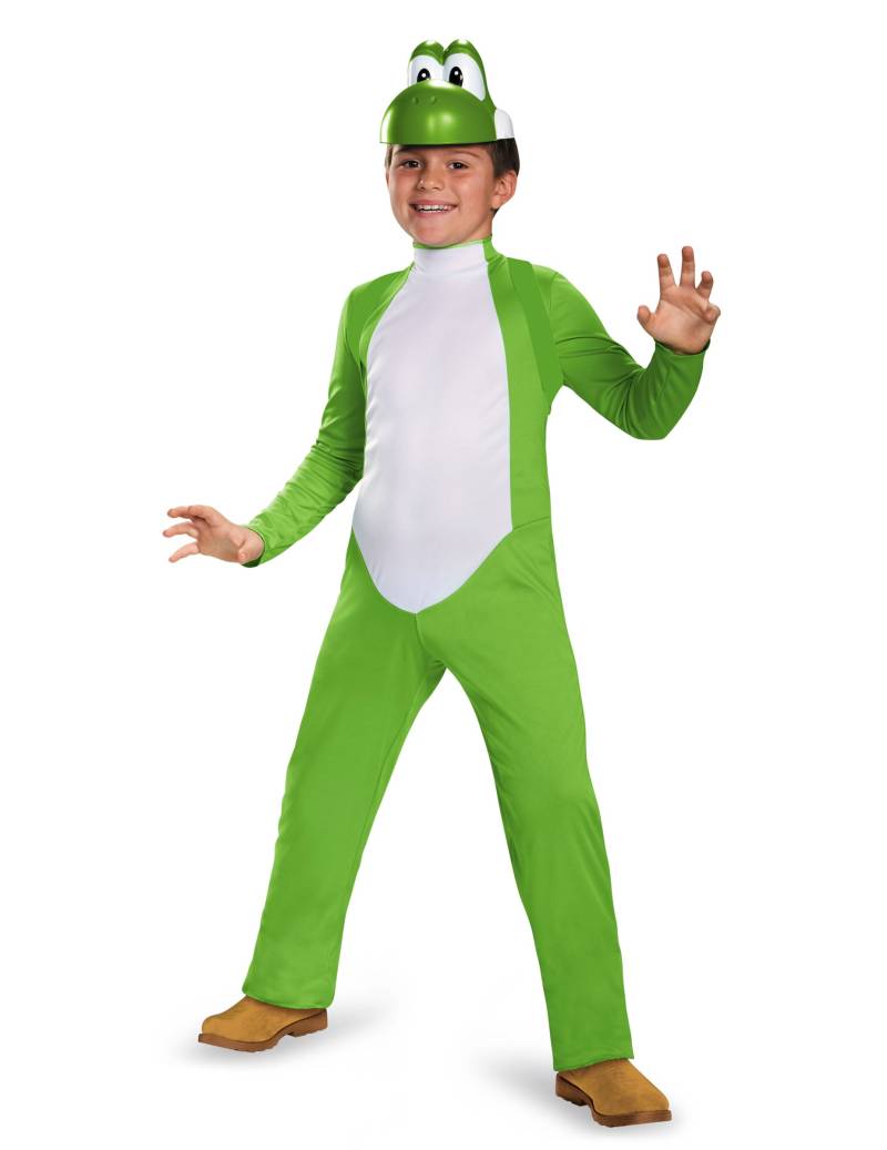 Yoshi-Kostüm für Kinder Super Mario grün-weiß Yoshi-Kostüm für Kinder Super Mario grün-weiß von JAKKS PACIFIC