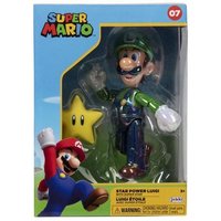 Nintendo Super Mario Figur Luigi w/ Star in Sammlerbox, 10 cm Nintendo Super Mario Figur Luigi w/ Star in Sammlerbox, 10 cm von JAKKS Pacific