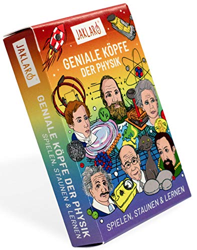 JAKLARO! Geniale Köpfe der Physik, das schlaue Kartenspiel für die ganze Familie und alle Physik-Fans! von JAKLARO!