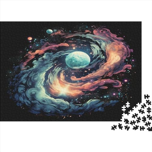 Cosmic Nebula Puzzle Für Erwachsene 1000 Teile Cool Style Geburtstag Family Challenging Games Educational Game Wohnkultur Stress Relief Toy 1000pcs (75x50cm) von JALYKA