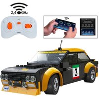 CaDA Fiat Abarth 131 1:20 schwarz 2,4GHz Bricks von JAMARA e.K.