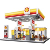 CaDA Shell Tankstelle mit Shop und Waschanlage Bricks CaDA Shell Tankstelle mit Shop und Waschanlage Bricks von JAMARA e.K.
