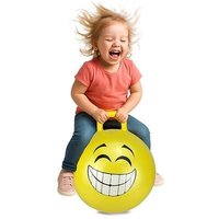 Hüpfball Smile HoppyDoo gelb 450mm mit Pumpe Hüpfball Smile HoppyDoo gelb 450mm mit Pumpe von JAMARA e.K.