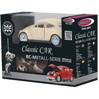 Jamara VW Käfer 1:18 RC Diecast creme weiß 40MHz von JAMARA e.K.