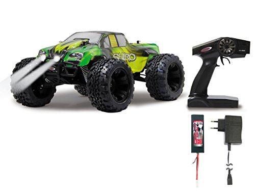 JAMARA 053367 - Fahrzeug Shiro 1:10 EP 4WD LED Lipo 2,4G, Monstertruck, Groß von JAMARA