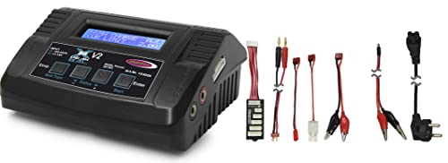 Ladegerät X-Peak 80 V2 - Eingebauter Dual Power AC/DCAdapter 230V und 11-18V, interner unabhängiger Lithium Akku Balancer; Ladegeraet Lipo Akku, Modellbau Ladegerät X-Peak 80 V2 - Eingebauter Dual Power AC/DCAdapter 230V und 11-18V, interner unabhängiger Lithium Akku Balancer; Ladegeraet Lipo Akku, Modellbau von JAMARA