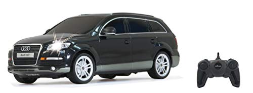 JAMARA 400080 Auto Audi Q7 1:24 2,4Ghz-offiziell lizenziert, bis zu 1 Stunde Fahrzeit bei ca. 9 Km/h, perfekt nachgebildete Details, hochwertige Verarbeitung, LED Licht, schwarz JAMARA 400080 Auto Audi Q7 1:24 2,4Ghz-offiziell lizenziert, bis zu 1 Stunde Fahrzeit bei ca. 9 Km/h, perfekt nachgebildete Details, hochwertige Verarbeitung, LED Licht, schwarz von JAMARA