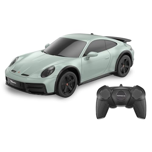 JAMARA 402215 Porsche 911 Dakar 1:24 2,4GHz - Ferngesteuertes Auto, RC Car, Kinder Spielzeugauto mit Fernbedienung, Modellauto, Geschenk für Kinder, Originalgetreue Lackierung von JAMARA