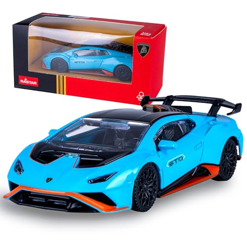 JAMARA 402230 Lamborghini Huracán STO Diecast 1:43 - Modellauto Auto Spielzeug, Spielzeugauto Modell für Kinder, Geschenk für Kinder, Fanartikel, Originalgetreue Lackierung JAMARA 402230 Lamborghini Huracán STO Diecast 1:43 - Modellauto Auto Spielzeug, Spielzeugauto Modell für Kinder, Geschenk für Kinder, Fanartikel, Originalgetreue Lackierung von JAMARA