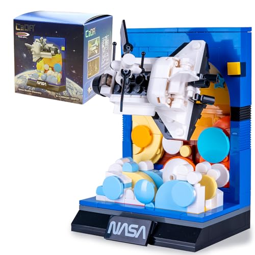 JAMARA 402871 CADA Space Shuttle Discovery, für Kinder Technik Spielzeug ab 8 Jahre, Geschenkidee für Kids, Klemmbausteine Set, Bauteile Werden durch Zusammenstecken verbunden JAMARA 402871 CADA Space Shuttle Discovery, für Kinder Technik Spielzeug ab 8 Jahre, Geschenkidee für Kids, Klemmbausteine Set, Bauteile Werden durch Zusammenstecken verbunden von JAMARA