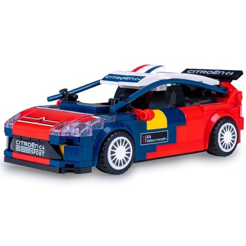 JAMARA 402872 CADA 2008 Citroën C4 WRC 1:24 Bricks, Kids Spielzeugauto, Sport Rennwagen für Kinder ab 8 Jahre, Geschenkidee für Kids, Fördert die Feinmotorik, Detailgetreu JAMARA 402872 CADA 2008 Citroën C4 WRC 1:24 Bricks, Kids Spielzeugauto, Sport Rennwagen für Kinder ab 8 Jahre, Geschenkidee für Kids, Fördert die Feinmotorik, Detailgetreu von JAMARA