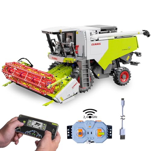 JAMARA 402873 CADA Claas Dominator 370 1:18 2,4GHz Bricks, Kinder Landwirtschaft ab 14 Jahre, RC Technik für Jungs, Ferngesteuertes Spielzeug, Geschenkidee für Kinder, Dualmodus JAMARA 402873 CADA Claas Dominator 370 1:18 2,4GHz Bricks, Kinder Landwirtschaft ab 14 Jahre, RC Technik für Jungs, Ferngesteuertes Spielzeug, Geschenkidee für Kinder, Dualmodus von JAMARA