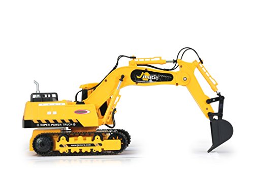 JAMARA 403775 - RC Bagger 517J 1:27 4+2 Kanal inklusive Fernsteuerung von JAMARA