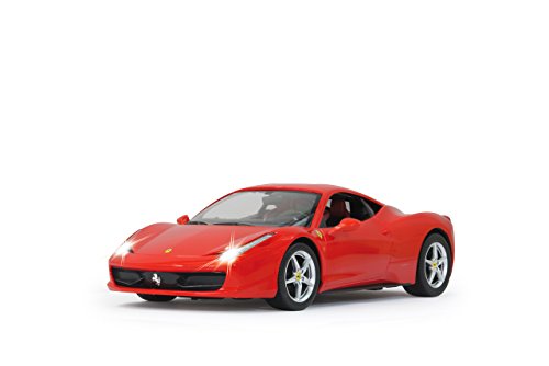 JAMARA 404305 - Ferrari 458 Italia 1:14 2,4GHz - offiziell lizenziert, bis 1 Std. Fahrzeit bei 11 Km/h, LED, Perfekt nachgebildete Details, detaillierter Innenraum,hochwertige Verarbeitung JAMARA 404305 - Ferrari 458 Italia 1:14 2,4GHz - offiziell lizenziert, bis 1 Std. Fahrzeit bei 11 Km/h, LED, Perfekt nachgebildete Details, detaillierter Innenraum,hochwertige Verarbeitung von JAMARA