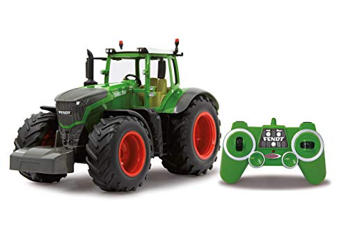 JAMARA 405035 - Fendt 1050 Vario 1:16 2,4Ghz - RC Traktor, Motorsound (abschaltbar), Rückfahrwarnsound, Hupe, Abschaltfunktion, 2 Radantrieb, Gummireifen, Helle LED‘s vorne, Blinker, Demo Funktion von JAMARA