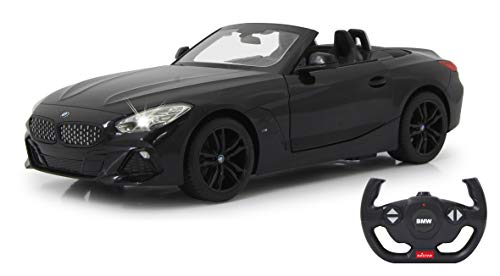 JAMARA 405173 - BMW Z4 Roadster 1:14 2,4GHz Tür manuell - offiziell lizenziert, bis 1 Std Fahrzeit, ca. 11 Kmh, perfekt nachgebildete Details, detaillierter Innenraum, LED Licht von JAMARA