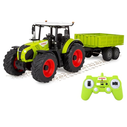 JAMARA 405360 Claas Arion 660 mit Kippanhänger 1:24 2,4GHz - Spielzeug Traktor ferngesteuert, Kinder Fahrzeuge Modell Landwirtschaft, Geschenk für Kinder, Licht, Anhängerkupplung JAMARA 405360 Claas Arion 660 mit Kippanhänger 1:24 2,4GHz - Spielzeug Traktor ferngesteuert, Kinder Fahrzeuge Modell Landwirtschaft, Geschenk für Kinder, Licht, Anhängerkupplung von JAMARA