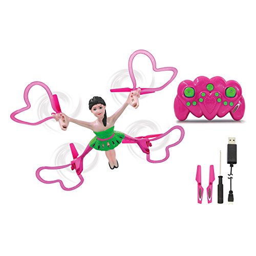JAMARA 422008 - Quadrella Drone Kompass Flyback Turbo Flip 2,4G - sehr einfach zu fliegen, selbststabilisierende Fluglage, stabiles Vollgehäuse, Rotorschutz, LED Beleuchtung mit Unterspannungswarnung JAMARA 422008 - Quadrella Drone Kompass Flyback Turbo Flip 2,4G - sehr einfach zu fliegen, selbststabilisierende Fluglage, stabiles Vollgehäuse, Rotorschutz, LED Beleuchtung mit Unterspannungswarnung von JAMARA
