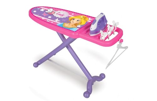 JAMARA 460259 - Little Laundry Princess - Rollenspiel Bügelset - Stabile Kippsichere Mechanik, für Kinder Optimierte Höhe, Wäscheklammern, Kleiderbügel zum Aufhängen Der Kleider, leichte Montage JAMARA 460259 - Little Laundry Princess - Rollenspiel Bügelset - Stabile Kippsichere Mechanik, für Kinder Optimierte Höhe, Wäscheklammern, Kleiderbügel zum Aufhängen Der Kleider, leichte Montage von JAMARA