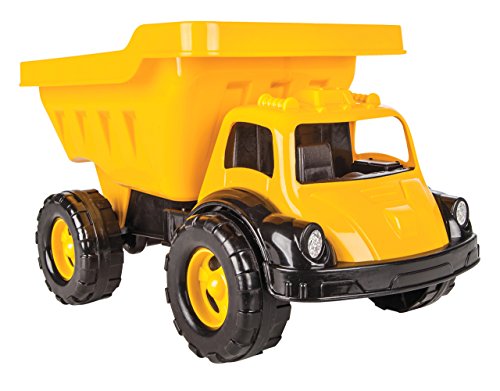 JAMARA 460261 -Sandkastenauto Big Kip - ca. 20 Kg Ladekapazität, Ladefläche kippbar, Scheinwerferattrappen JAMARA 460261 -Sandkastenauto Big Kip - ca. 20 Kg Ladekapazität, Ladefläche kippbar, Scheinwerferattrappen von JAMARA