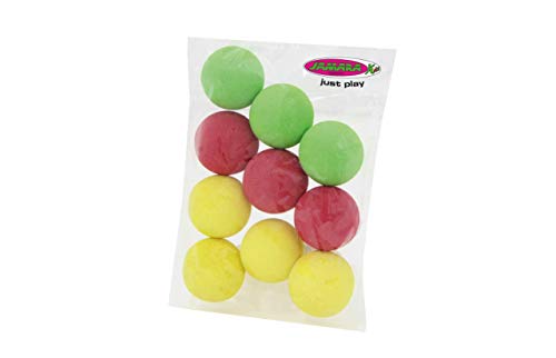 JAMARA 460314 - Nachfüllpack 10 Softbälle - geeignet für Mc Fizz Fizzy Balls 460312/460313, mehrfarbig von JAMARA