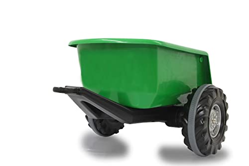 JAMARA 460350 - Anhänger Ride-on für Traktor Power Drag, grün von JAMARA