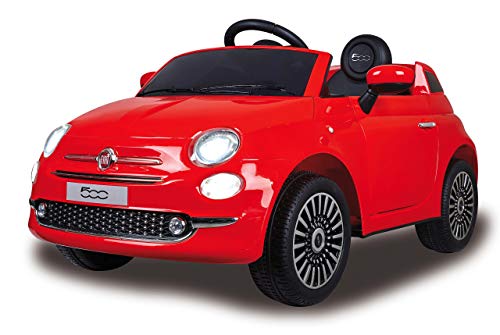 JAMARA 460442 - Ride-on FIAT 500 12V - 2 leistungsstarke Antriebsmotoren und Akku für lange Fahrzeit, Licht EIN/aus, LED-Scheinwerfer, Rücklicht, Speicherkarten-Slot, AUX-/ USB-Anschluss, Hupe, rot JAMARA 460442 - Ride-on FIAT 500 12V - 2 leistungsstarke Antriebsmotoren und Akku für lange Fahrzeit, Licht EIN/aus, LED-Scheinwerfer, Rücklicht, Speicherkarten-Slot, AUX-/ USB-Anschluss, Hupe, rot von JAMARA