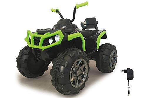 JAMARA 460450 - Ride-on Quad Protector Leistungsstarke Antriebsmotoren und 12V Akku für Lange Fahrzeit, 2-Gang Turboschalter, Ultra-Gripp Gummiringe an Antriebsrädern, UKW Radio, grün JAMARA 460450 - Ride-on Quad Protector Leistungsstarke Antriebsmotoren und 12V Akku für Lange Fahrzeit, 2-Gang Turboschalter, Ultra-Gripp Gummiringe an Antriebsrädern, UKW Radio, grün von JAMARA