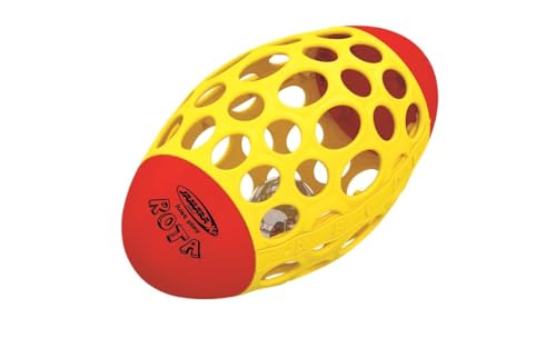 JAMARA 460471 - Rota Ball - Softball mit geometrischen Löchern, rotierende Kunststoffkugel, fördert motorische Fähigkeiten und fantasievolles Spielen, gelb JAMARA 460471 - Rota Ball - Softball mit geometrischen Löchern, rotierende Kunststoffkugel, fördert motorische Fähigkeiten und fantasievolles Spielen, gelb von JAMARA