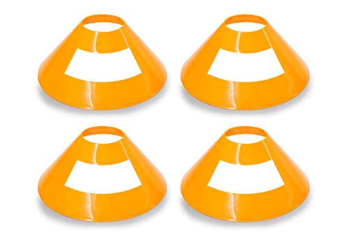 JAMARA 460524 - Markierungsteller Traffic VE4 - stapelbar, vielseitig einsetzbar, aus robustem Kunststoff, leicht zu transportieren, platzsparende Lagerung, orange JAMARA 460524 - Markierungsteller Traffic VE4 - stapelbar, vielseitig einsetzbar, aus robustem Kunststoff, leicht zu transportieren, platzsparende Lagerung, orange von JAMARA