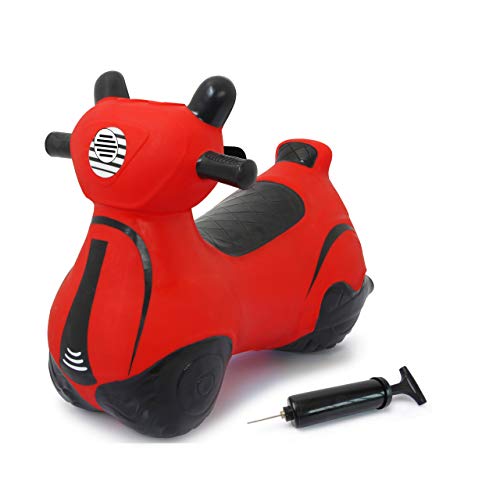 JAMARA 460572 - Hüpfroller - BPA-Frei, bis 50 kg, fördert den Gleichgewichtssinn und die motorischen Fähigkeiten, robust und widerstandsfähig, pflegeleicht, Rot JAMARA 460572 - Hüpfroller - BPA-Frei, bis 50 kg, fördert den Gleichgewichtssinn und die motorischen Fähigkeiten, robust und widerstandsfähig, pflegeleicht, Rot von JAMARA