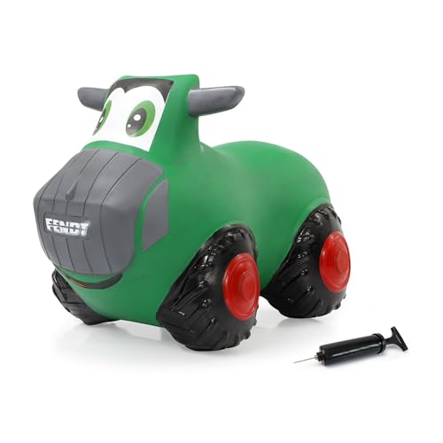 JAMARA 460598 - Fendt Hüpftraktor mit Pumpe, BPA frei, bis 50 kg, fördert Gleichgewichtssinn/motorischen Fähigkeiten, Seitenspiegel dienen als Halt, pflegeleicht, robust/widerstandsfähig JAMARA 460598 - Fendt Hüpftraktor mit Pumpe, BPA frei, bis 50 kg, fördert Gleichgewichtssinn/motorischen Fähigkeiten, Seitenspiegel dienen als Halt, pflegeleicht, robust/widerstandsfähig von JAMARA