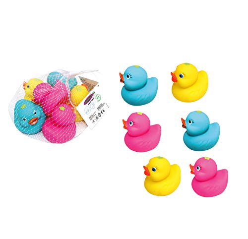 JAMARA 460615 Badespielzeug Enten Wasserspielzeug Badewanne Pool Spielzeug Wassertiere Badewannenspielzeug Bad Spielzeug für Kleinkinder 6tlg JAMARA 460615 Badespielzeug Enten Wasserspielzeug Badewanne Pool Spielzeug Wassertiere Badewannenspielzeug Bad Spielzeug für Kleinkinder 6tlg von JAMARA