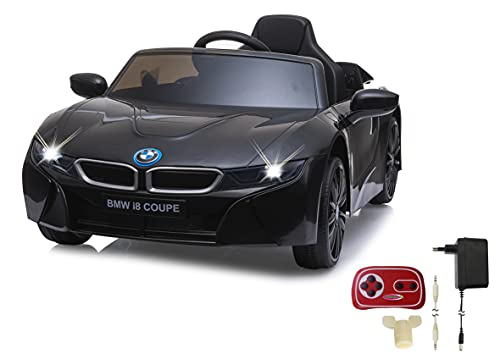 Ride-on BMW I8 Coupe 12V 2,4GHz - ab 3 Jahre, 2-Gang, MicroSD/AUX/USB/Motorsound, leistungsstarker Motor/Akku 4,5Ah, Stoßdämpfer hinten, Batteriespannungsanzeige Ride-on BMW I8 Coupe 12V 2,4GHz - ab 3 Jahre, 2-Gang, MicroSD/AUX/USB/Motorsound, leistungsstarker Motor/Akku 4,5Ah, Stoßdämpfer hinten, Batteriespannungsanzeige von JAMARA