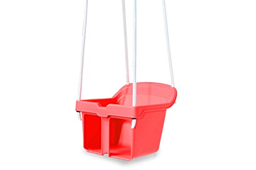 JAMARA Babyschaukel Small Swing – ab 10 Monate, robuster Kunststoff, belastbar bis 25 kg, inkl. Sicherheitsbügel, kippsicher, Indoor- Outdoor geeignet, Rot JAMARA Babyschaukel Small Swing – ab 10 Monate, robuster Kunststoff, belastbar bis 25 kg, inkl. Sicherheitsbügel, kippsicher, Indoor- Outdoor geeignet, Rot von JAMARA