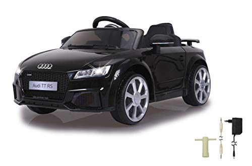 JAMARA 460681 - Ride-on Audi TT RS 12V - Softanlauf, 2-Gang, Ultra-Gripp Gummiring, AUX- und USB-Anschluss, LED, 2 leistungsstarke Antriebsmotoren und Akku für lange Fahrzeiten bis zu 90 Min. Groß JAMARA 460681 - Ride-on Audi TT RS 12V - Softanlauf, 2-Gang, Ultra-Gripp Gummiring, AUX- und USB-Anschluss, LED, 2 leistungsstarke Antriebsmotoren und Akku für lange Fahrzeiten bis zu 90 Min. Groß von JAMARA