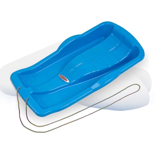 JAMARA 461126 Snow Play Bob Karol 80cm-Schlagzäher Kunststoff, Seil zum Ziehen, Leichtgewicht, unter 1 kg, Aerodynamische Bauweise, blau JAMARA 461126 Snow Play Bob Karol 80cm-Schlagzäher Kunststoff, Seil zum Ziehen, Leichtgewicht, unter 1 kg, Aerodynamische Bauweise, blau von JAMARA