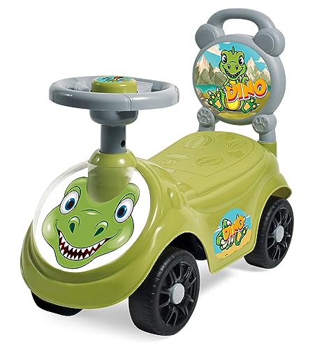 Jamara 464005 Rutscher Dino - Kippschutz, Schub- und Haltegriff, Rutscherfahrzeug von JAMARA