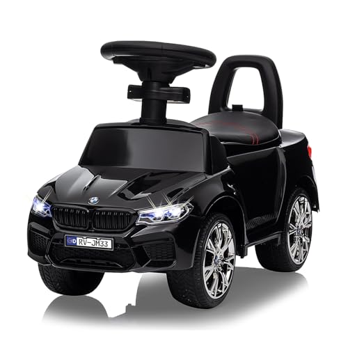 JAMARA 464017 Rutscher BMW M5, Car Fahrzeug, Spielzeug Kinderauto Kids, ab 12 Monate, Musik, Kippschutz, Kofferraum, Flüsterreifen, Hupe am Lenkrad, Schub- und Haltegriff, Schwarz JAMARA 464017 Rutscher BMW M5, Car Fahrzeug, Spielzeug Kinderauto Kids, ab 12 Monate, Musik, Kippschutz, Kofferraum, Flüsterreifen, Hupe am Lenkrad, Schub- und Haltegriff, Schwarz von JAMARA