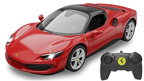 JAMARA Ferrari 296 GTS 1:16 2,4GHz -transparente Windschutzscheibe, LED Licht, RC-Auto JAMARA Ferrari 296 GTS 1:16 2,4GHz -transparente Windschutzscheibe, LED Licht, RC-Auto von JAMARA