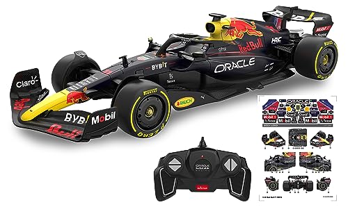JAMARA Oracle Red Bull Racing RB18 1:18 2,4GHz -originalgetreue Lackierung, RC-Auto von JAMARA