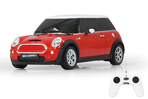 Mini Cooper S 1:24 2,4GHz-offiziell lizenziert, 1 Stunde Fahrzeit bei ca. 9 Km/h, perfekt nachgebildete Details, hochwertige Verarbeitung, Rot Mini Cooper S 1:24 2,4GHz-offiziell lizenziert, 1 Stunde Fahrzeit bei ca. 9 Km/h, perfekt nachgebildete Details, hochwertige Verarbeitung, Rot von JAMARA