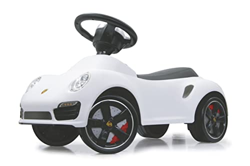Jamara 460209 - Rutscher Porsche 911 weiß – Kippschutz, Flüsterreifen, echte Scheinwerferattrappen, Hupe am griffigen Lenkrad, offiziell lizenziert mit originalgetreuer Optik, wertige Verarbeitung Jamara 460209 - Rutscher Porsche 911 weiß – Kippschutz, Flüsterreifen, echte Scheinwerferattrappen, Hupe am griffigen Lenkrad, offiziell lizenziert mit originalgetreuer Optik, wertige Verarbeitung von JAMARA