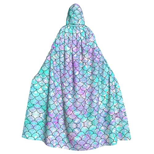 JAMCHE Meerjungfrau Druck Kapuzenumhang für Weihnachten Halloween Cosplay Kostüme JAMCHE Meerjungfrau Druck Kapuzenumhang für Weihnachten Halloween Cosplay Kostüme von JAMCHE
