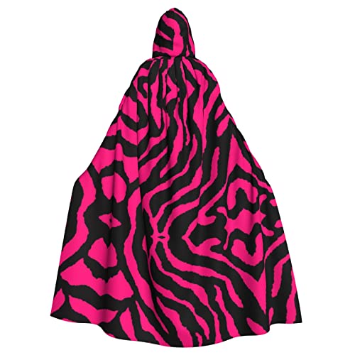 JAMCHE Zebra Tiger Leopard Pink Print Kapuzenumhang für Weihnachten Halloween Cosplay Kostüme JAMCHE Zebra Tiger Leopard Pink Print Kapuzenumhang für Weihnachten Halloween Cosplay Kostüme von JAMCHE