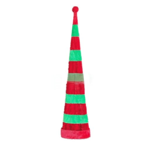 JAMNGHB Gestreifte Weihnachtsmannmützen, Weihnachtsmannmützen für Weihnachtsfeier, Party-Zubehör JAMNGHB Gestreifte Weihnachtsmannmützen, Weihnachtsmannmützen für Weihnachtsfeier, Party-Zubehör von JAMNGHB