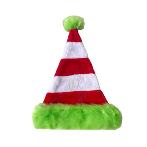 JAMNGHB Gestreifte Weihnachtsmannmützen für Weihnachten, Party, Versammlung JAMNGHB Gestreifte Weihnachtsmannmützen für Weihnachten, Party, Versammlung von JAMNGHB