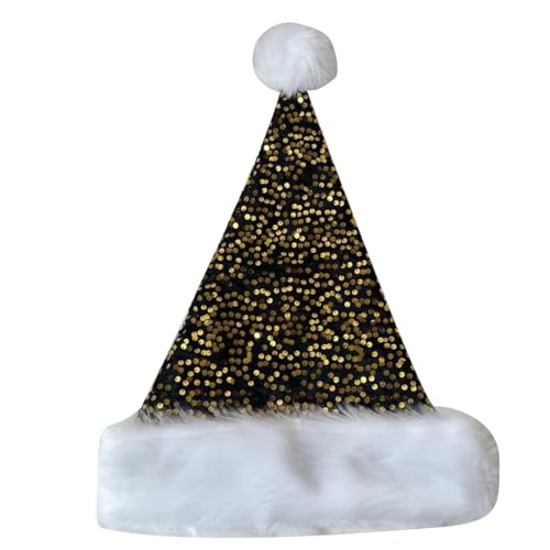 JAMNGHB Pailletten Weihnachten Kopfbedeckung Caps Verdicken Plüsch für Neujahr Weihnachtsfeier JAMNGHB Pailletten Weihnachten Kopfbedeckung Caps Verdicken Plüsch für Neujahr Weihnachtsfeier von JAMNGHB