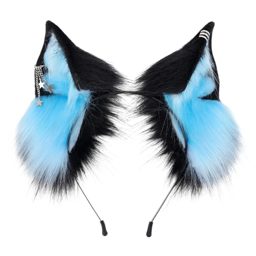 JAMNGHB Plüsch-Cosplay-Haarband mit realistischen Tierohren, 4 Farben, Kunstfell-Haar-Accessoire für Erwachsene und Kinder, Ohr-Kopfbedeckung für Cosplays JAMNGHB Plüsch-Cosplay-Haarband mit realistischen Tierohren, 4 Farben, Kunstfell-Haar-Accessoire für Erwachsene und Kinder, Ohr-Kopfbedeckung für Cosplays von JAMNGHB